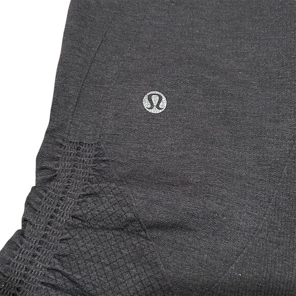 Lululemon Ebb & Flow Crop Legging Black Size 4 - Picture 9 of 11